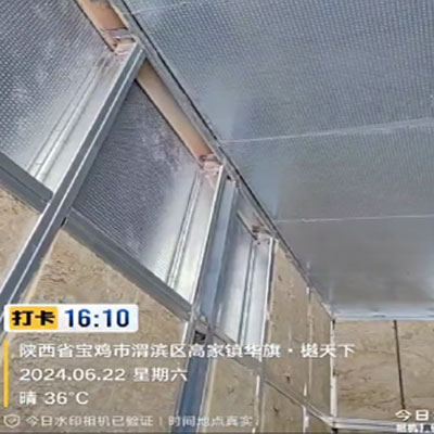 陜西抗爆墻項目得到了業主和總包的表揚